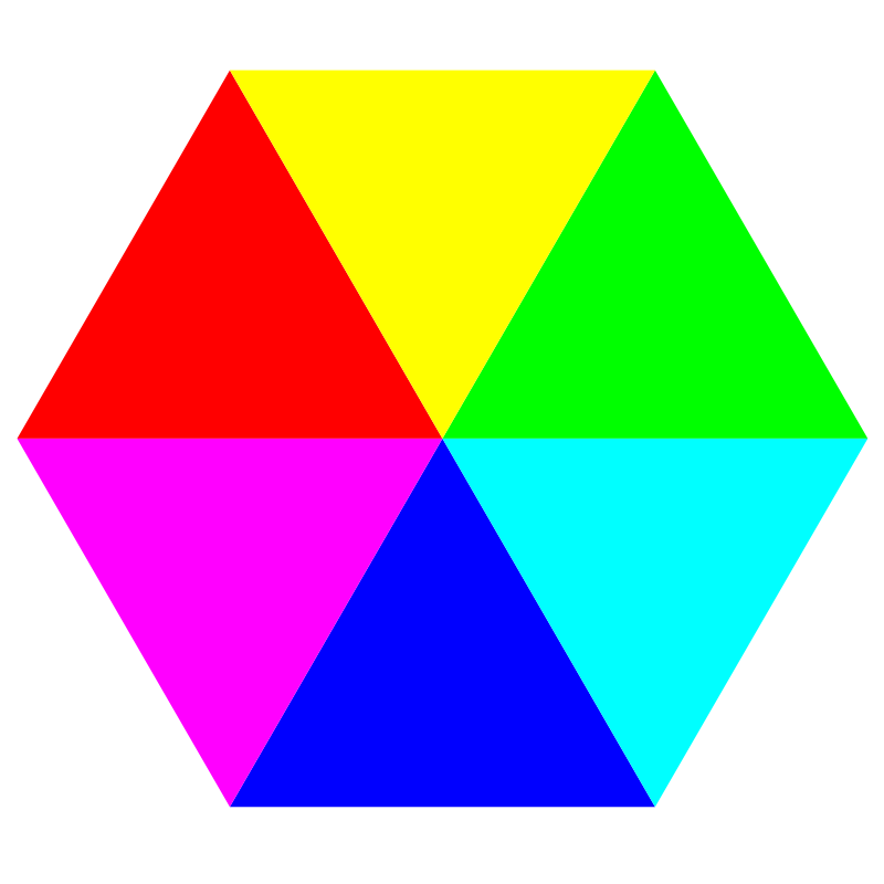 hexagon-6-color-plain